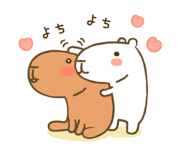 Love of Capybara sticker #14372328