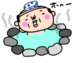 Old man's daily conversation sticker #14372528