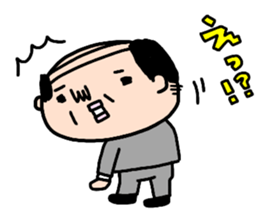 Old man's daily conversation sticker #14372536