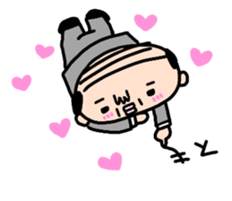 Old man's daily conversation sticker #14372549