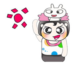 Hello my name Sohan. I love rabbit..!! sticker #14373406