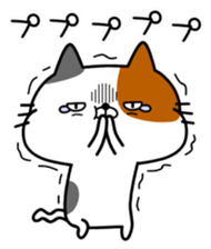 Stray cat Happy sticker #14373511