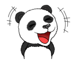 Cute Panda panda sticker #14373661