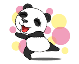 Cute Panda panda sticker #14373662