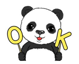 Cute Panda panda sticker #14373664