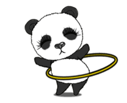 Cute Panda panda sticker #14373667