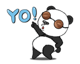 Cute Panda panda sticker #14373670