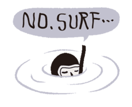 SURFING LIFE MOVE sticker #14373771