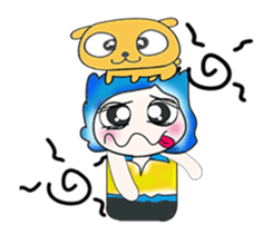 Mr. Yochi and Dog..^_^ sticker #14373790