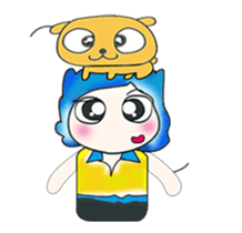 Mr. Yochi and Dog..^_^ sticker #14373794