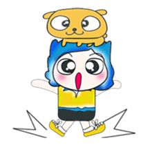 Mr. Yochi and Dog..^_^ sticker #14373795