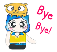 Mr. Yochi and Dog..^_^ sticker #14373804