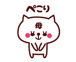 Cat Mother Animated sticker sticker #14373812