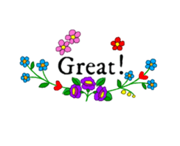 It's moves.A classy woman.English ver sticker #14373987