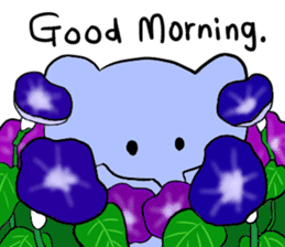 Elephant and Banana visited Japan. sticker #14374020