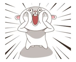 Strange Bunny version 2 sticker #14374370