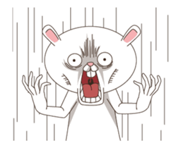 Strange Bunny version 2 sticker #14374371