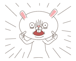 Strange Bunny version 2 sticker #14374382