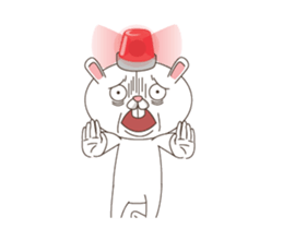 Strange Bunny version 2 sticker #14374383