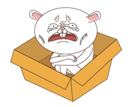 Strange Bunny version 2 sticker #14374387