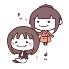 Good friend foursome sticker #14374466