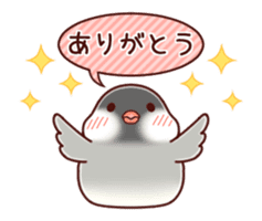 Java sparrow animated sticker #14374571