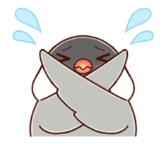 Java sparrow animated sticker #14374573