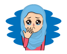 Daily Hijab: Animated sticker #14374701