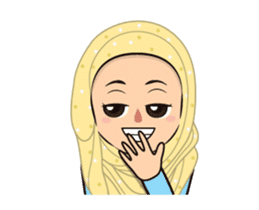 Daily Hijab: Animated sticker #14374703