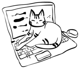 Cat Tricky sticker #14374860