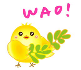 Colorful Lucky Birds sticker #14375042