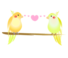 Colorful Lucky Birds sticker #14375058