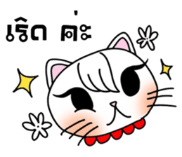 Nina cat sticker #14375101