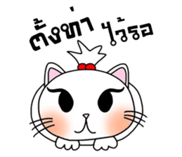 Nina cat sticker #14375118