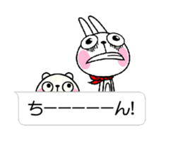 The rabbit soul moves 13 ~a balloon~ sticker #14375406