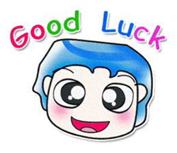 Mr. Sawamura.. Good luck..^^ sticker #14375584