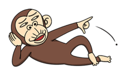 Crazy Funky Monkey3 sticker #14375716