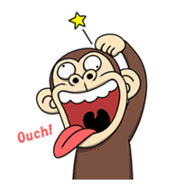 Crazy Funky Monkey3 sticker #14375720