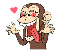 Crazy Funky Monkey3 sticker #14375721