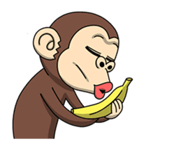 Crazy Funky Monkey3 sticker #14375722