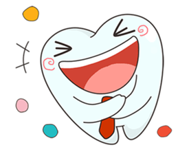 Teeth and Dentist Version2 sticker #14375739