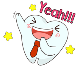 Teeth and Dentist Version2 sticker #14375741