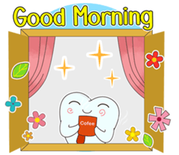 Teeth and Dentist Version2 sticker #14375743