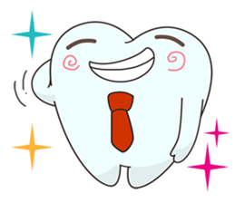 Teeth and Dentist Version2 sticker #14375747