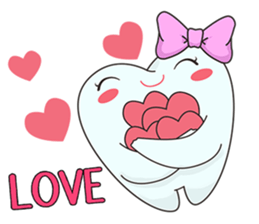 Teeth and Dentist Version2 sticker #14375765