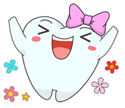 Teeth and Dentist Version2 sticker #14375769