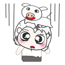 ...Mr. Takashi and pig.. ^_^ sticker #14376081