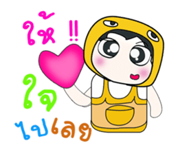 Hello my name is Kanaki..^^ sticker #14376283