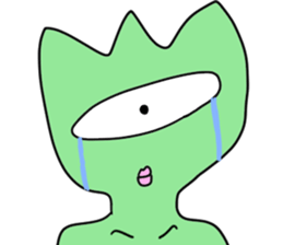 The Grasshopper Man sticker #14377147