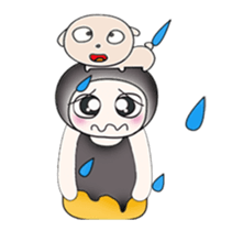 ..My name is Yoshiki and dog...^^ sticker #14377321